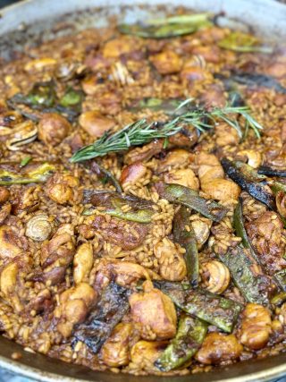 paella workshop in chiche casa carmen